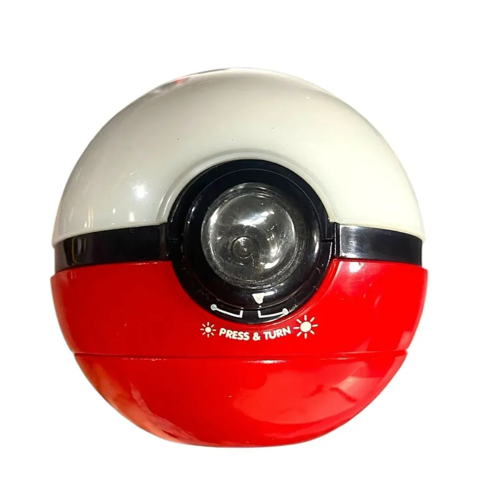Pokemon Flashlight Pokeball Tiger Electronics Nintendo Hasbro 89-222 NIP 2000
